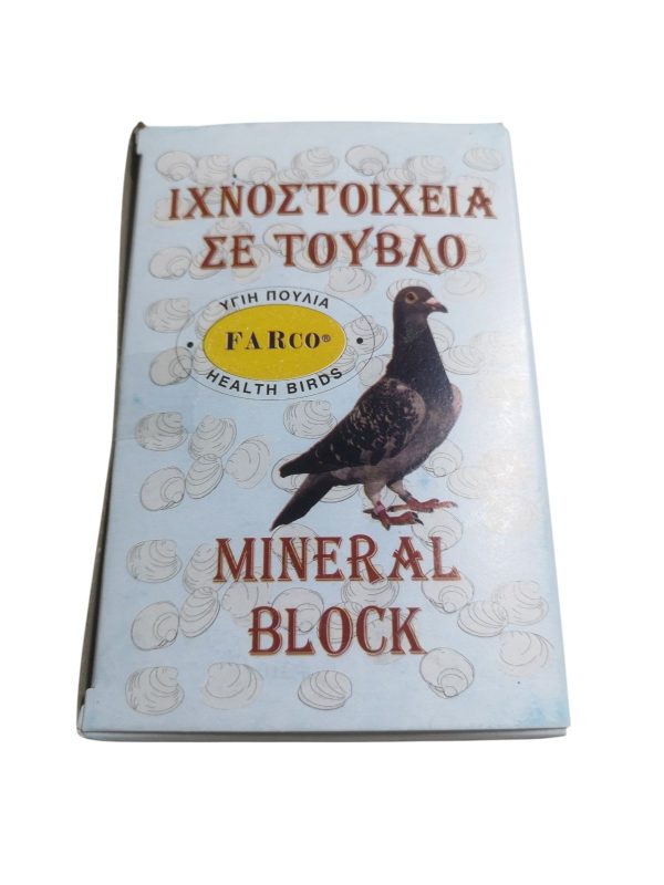 τούβλο ιχνοστοιχείων Farco 650gr για περιστέρια