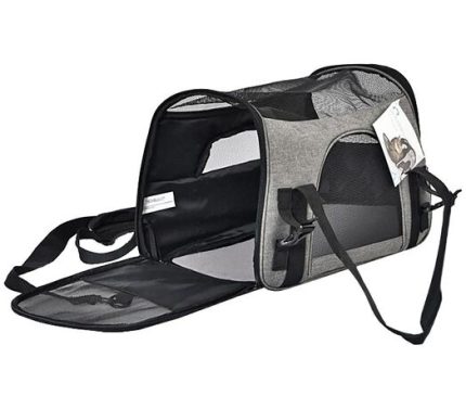 Τσάντα μεταφοράς κατοικιδίων Oxford 43x25x33cm για σκύλους και γάτες